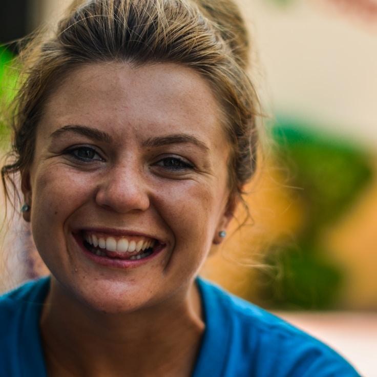 Portrait of Aria Calderon, group coordinator and fusion cooking expert